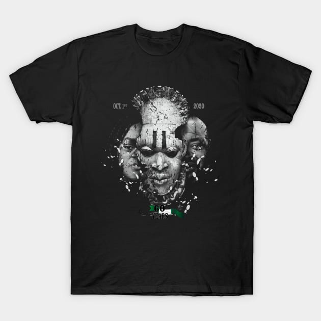 Nigeria 60th Anniversary 1 T-Shirt by KEISIEN